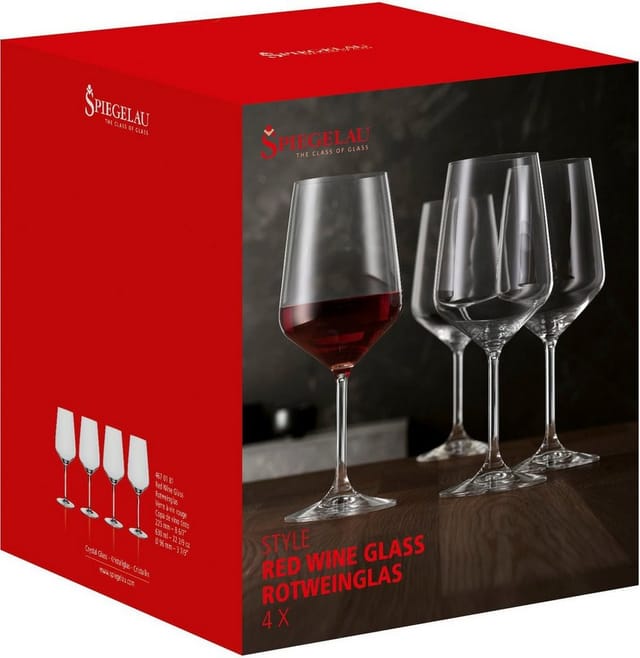 Spiegelau Rotweingläser Style 630 ml 4er Set