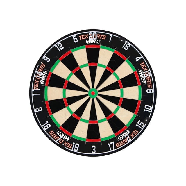 TEX Titan Pro Dartboard mit ultra-schlankem Design