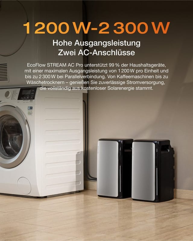 EcoFlow STREAM AC Pro 1920 Wh Solarbatterie