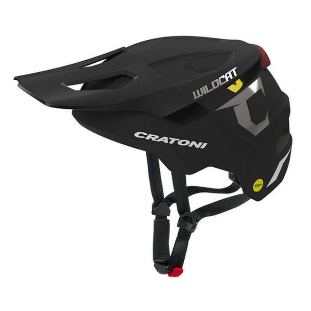 CRATONI Kinder-/Jugendhelm "WildCat MIPS", schwarz