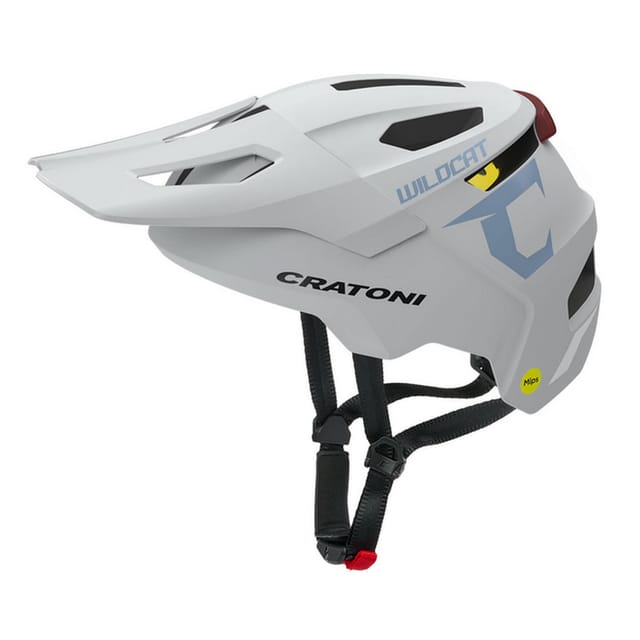 CRATONI Kinder-/Jugendhelm "WildCat MIPS", grau