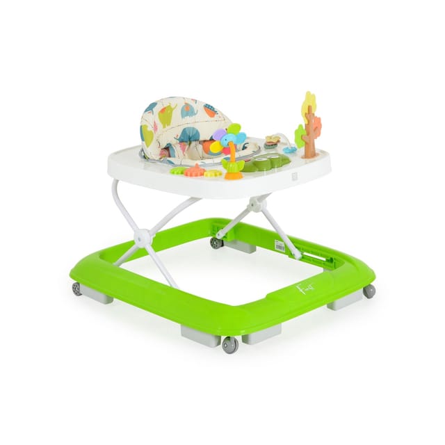 Moni Lauflernhilfe Forest Lieder Lichter Spielcenter Räder faltbar Stopper 12 kg grün