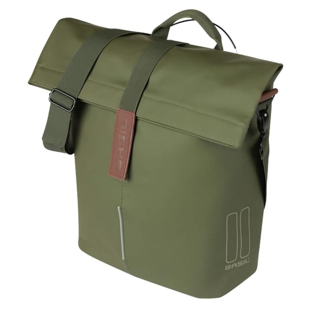 BASIL Gepäckträger Fahrradtasche "City MIK Studs", moosgrün