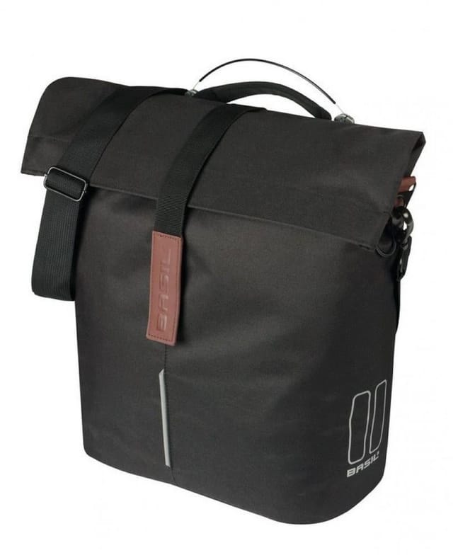 BASIL Gepäckträger Fahrradtasche "City MIK Studs", schwarz