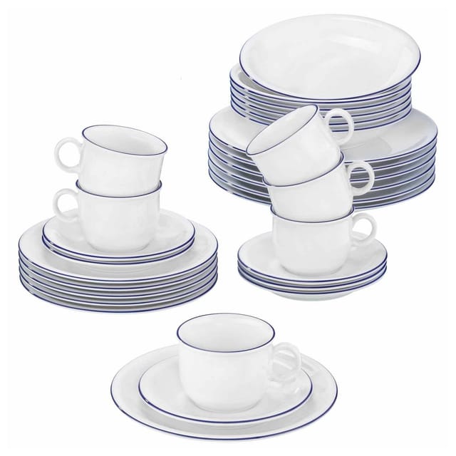 Seltmann Weiden Kombiservice Compact Blaurand 30er Set