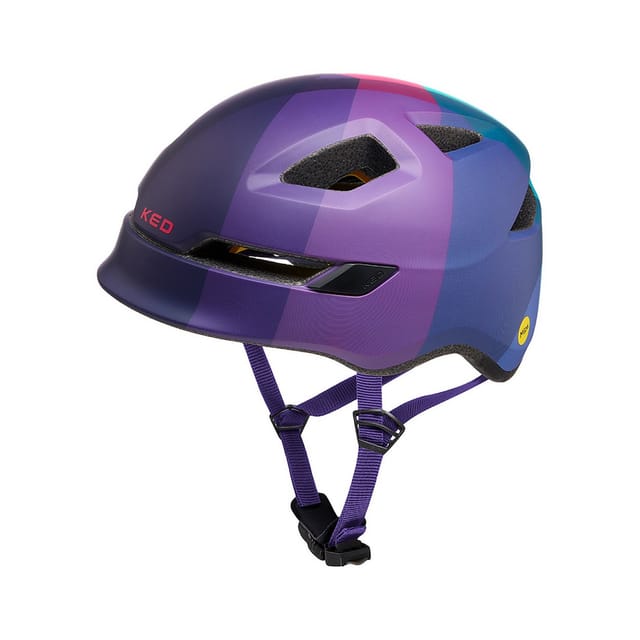 KED Kinder- Fahrradhelm POP 2.0 LITE , lila