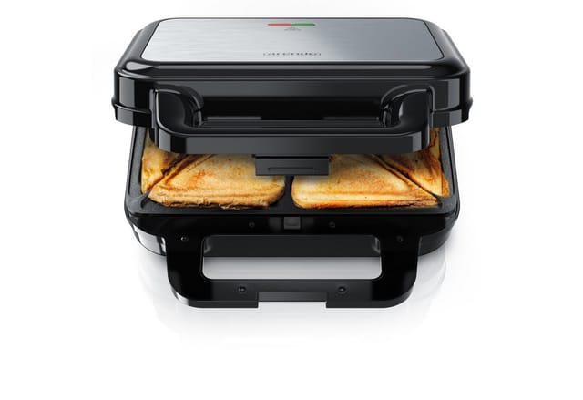 Arendo Sandwichmaker, 900 W, Antihaft, Cool Touch, BPA frei