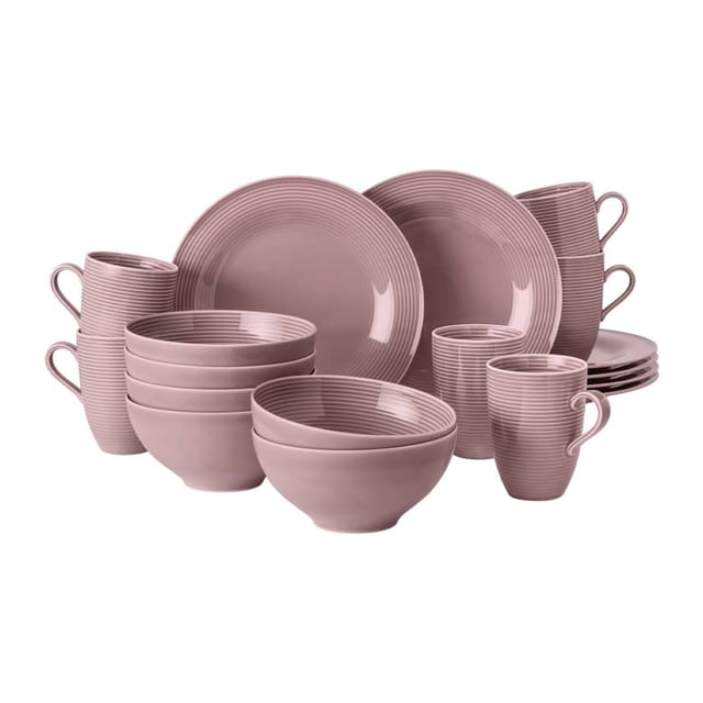 Seltmann Weiden Frühstücks-Set Beat Color Glaze 18er Set