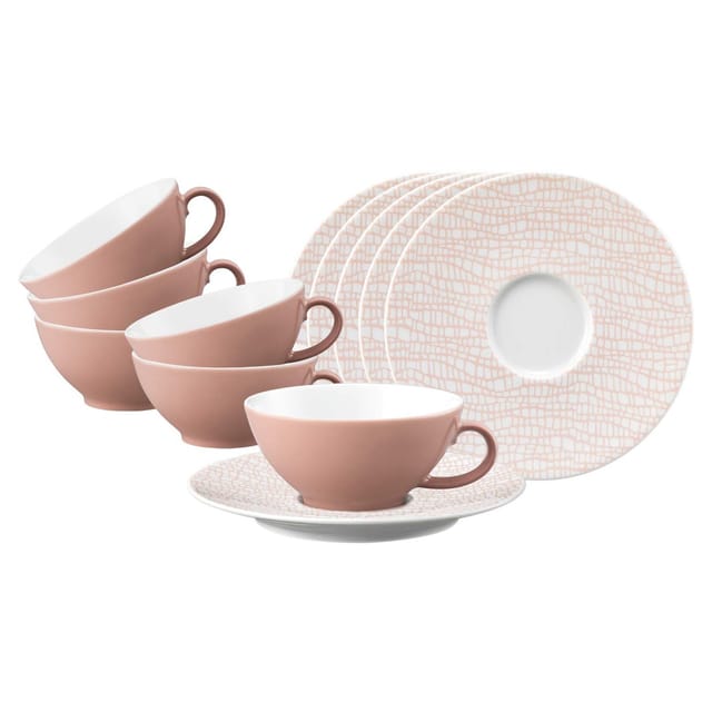 Seltmann Weiden Teetassen mit Untertassen Life Fashion 140 ml 6er Set