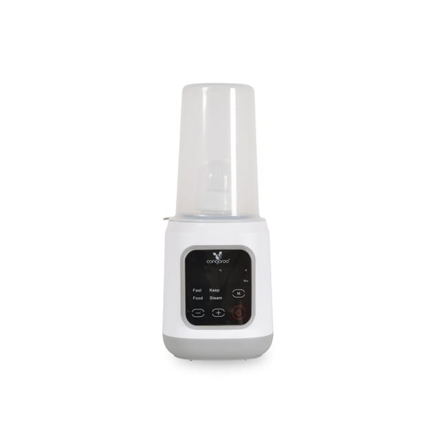 Cangaroo Flaschenwärmer Mellow 3 in 1 Erwärmen, Sterilisation, Warmhalten, Korb weiß