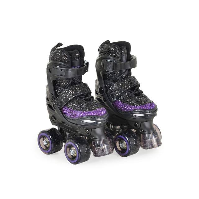 Byox Rollschuhe Sparkle, PU-Räder, verschiedene Größen, ABEC-5-Lager, PU-Bremse S (Gr. 30-33)