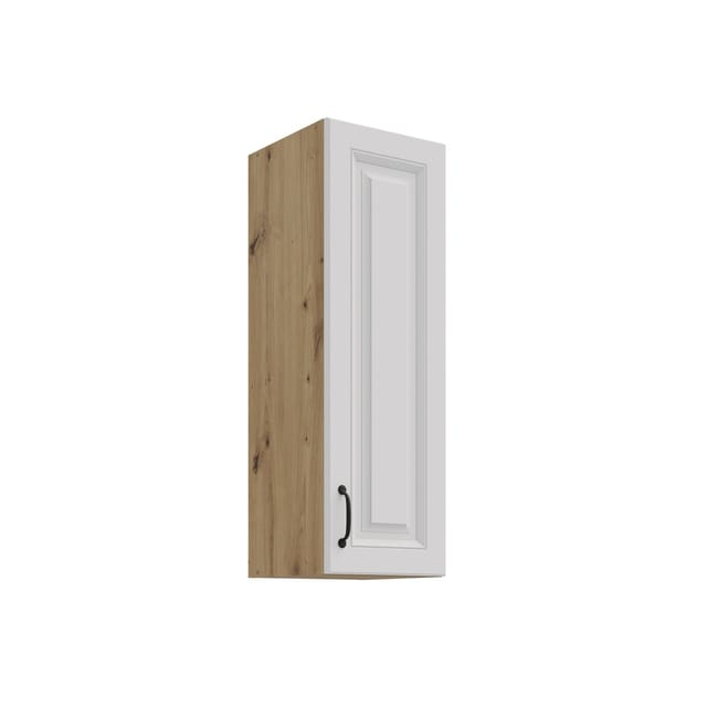 Hängeschrank 30 cm Stilo Weiß Küchenzeile Küchenblock Küche Landhaus Höhe 90 cm