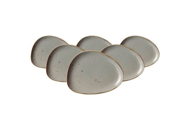 Ritzenhoff & Breker Beilagenteller Taste 20,5 x 16 cm 6er Set