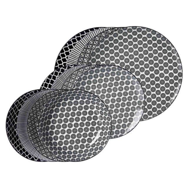 Ritzenhoff & Breker Teller-Set Takeo 12er Set
