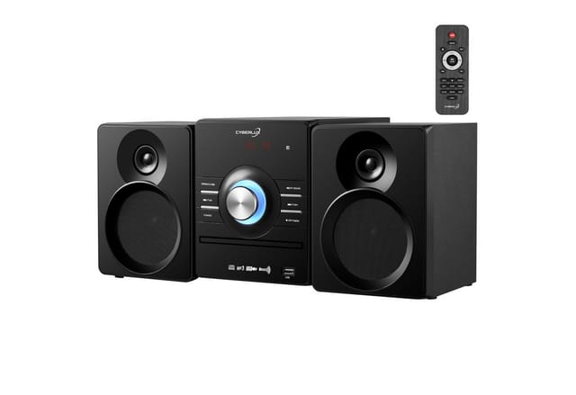 Cyberlux Kompaktanlage mit CD Player Bluetooth USB AUX In CD/MP3 FM Radio