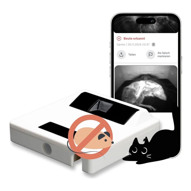 ZeroMOUSE 2.0 – Mauserkennung: Katzenklappen-Erweiterung für Beute- und Chiperkennung