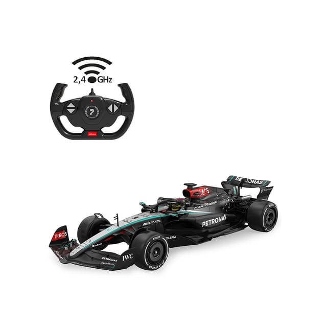 JAMARA Mercedes-AMG F1 W15 E Performance 1:12 schwarz 2,4GHz