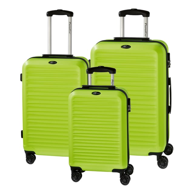 3-tlg. Trolley-Set "Havanna 2.0", hellgrün