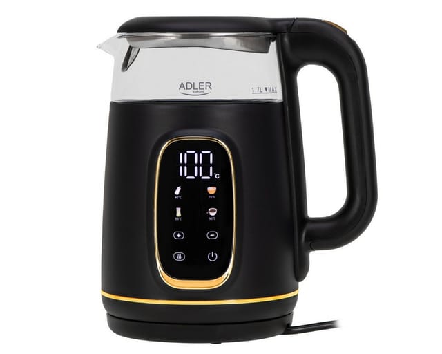 AD 1305 BG Wasserkocher 2200 W - 5 Temperatureinstellungen, 360°-Sockel