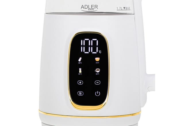 AD 1305 WG Wasserkocher 2200 W - 5 Temperatureinstellungen, 360°-Sockel