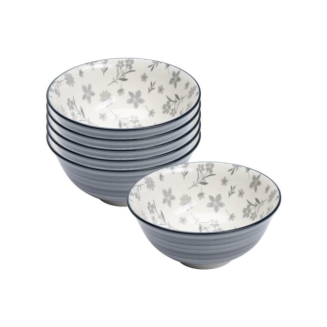 Ritzenhoff & Breker Beilagenschalen Sendai Blume ø 11,5 cm 6er Set