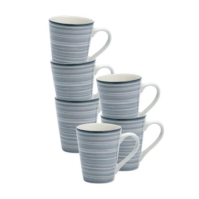 Ritzenhoff & Breker Henkelbecher Sendai Wirbel 300 ml 6er Set