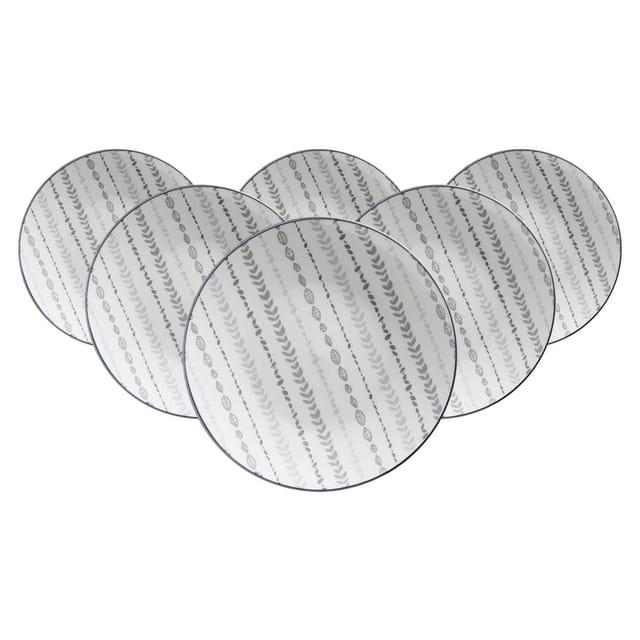 Ritzenhoff & Breker Dessertteller Sendai Ranke ø 21 cm 6er Set