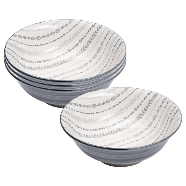 Ritzenhoff & Breker Servierschalen Sendai Ranke ø 21 cm 4er Set