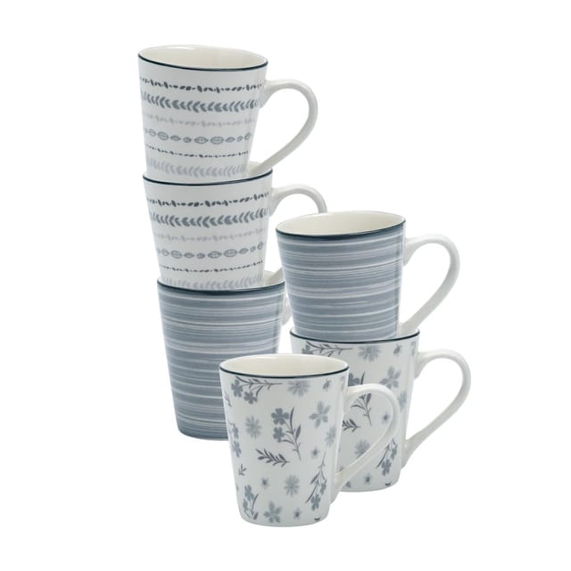 Ritzenhoff & Breker Henkelbecher Sendai Mix 300 ml 6er Set