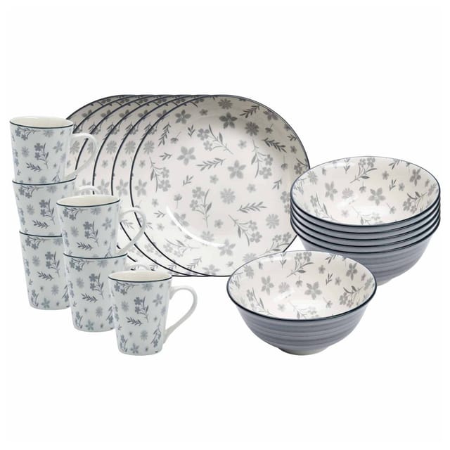 Ritzenhoff & Breker Frühstücks-Set Sendai Blume 18er Set