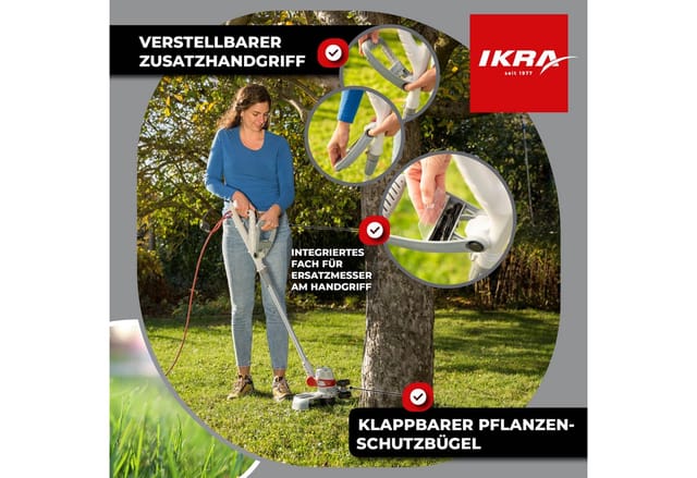 Elektro 2in1 Rasentrimmer IGT 650 D-TC