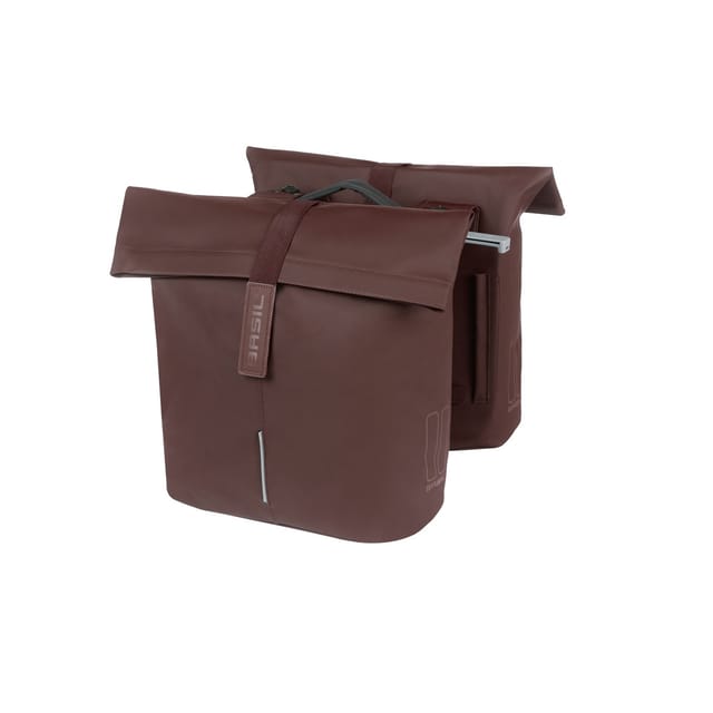 BASIL Doppelpacktasche "City Double Pannier Bag MIK 2.0" , rostrot