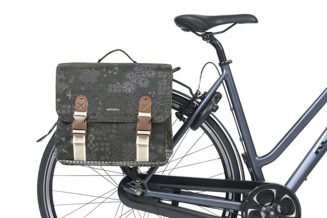 BASIL Doppelpacktasche "Bohème - Double Bag MIK 2.0" , charcoal