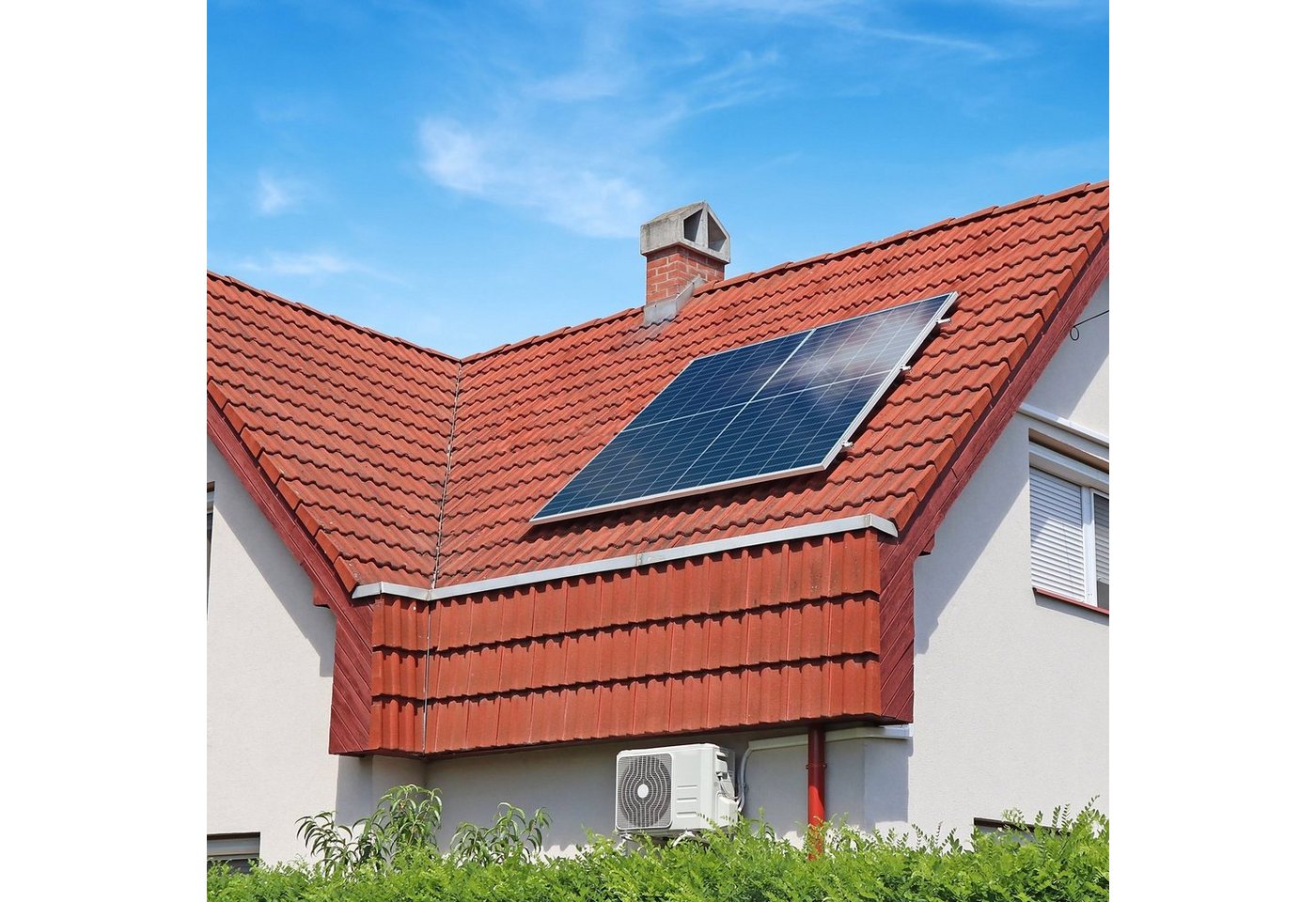 Hoymiles Mikro-Wechselrichter 400 W HM-400 für Balkonkraftwerk & PV-Anlagen, IP67 wetterfest, 1 MPPT, Micro Inverter Plug & Play Installation
