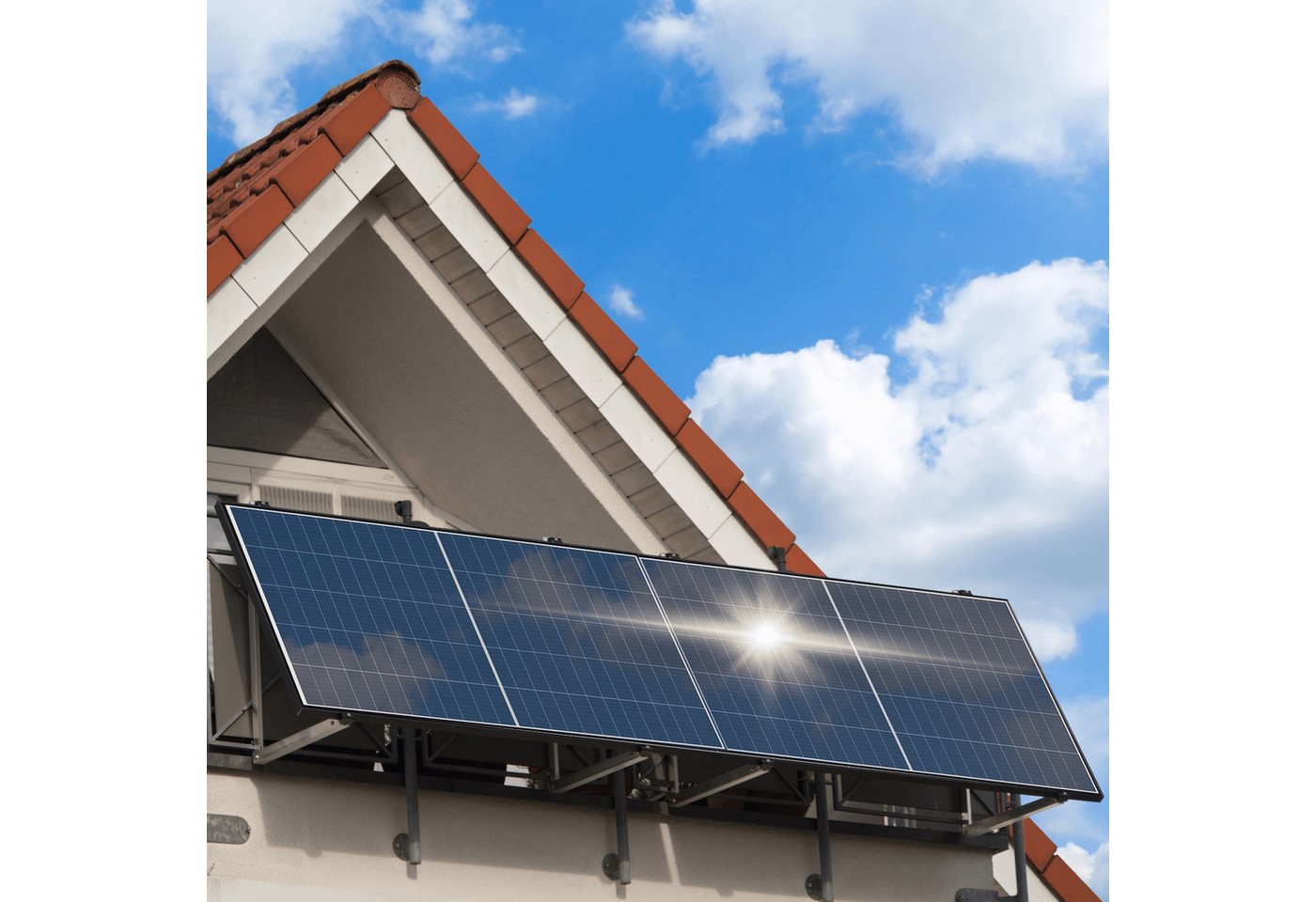 Hoymiles Mikro-Wechselrichter 400 W HM-400 für Balkonkraftwerk & PV-Anlagen, IP67 wetterfest, 1 MPPT, Micro Inverter Plug & Play Installation Bild 5