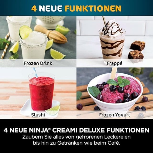 Ninja NC502EU Creami Deluxe Eismaschine