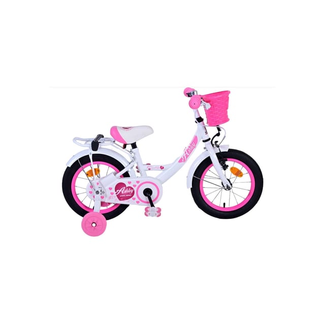 VOLARE Kinderfahrrad Ashley 14 Zoll, weiß