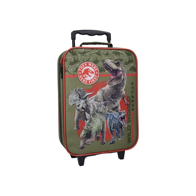 Jurassic World Kinder Trolley Koffer – Made To Roll Reisekoffer
