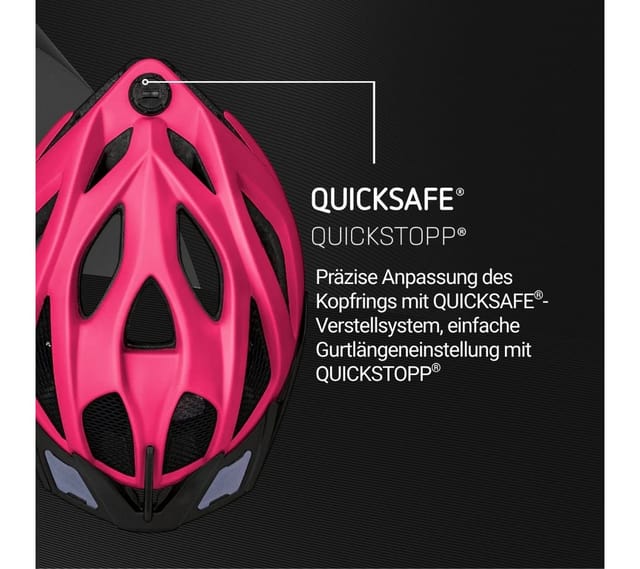KED MTB Fahrradhelm SPIRI II TREND, pink