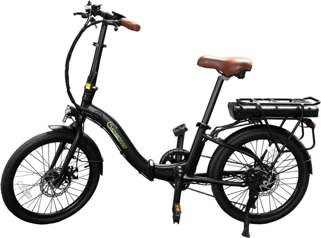 SachsenRAD E-Folding Bike F2 Farmers Folding Klapprad Elektrofahrrad schwarz