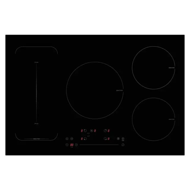 PKM Kochfeld Autark Induktion IN5-FZF - Touch Control Bedienung; 5 Kochzonen inklusive 1 Doppel-Flexzone; 5-Fach Booster; max. 7200 Watt