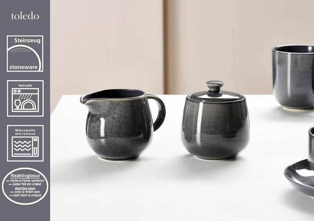 Ritzenhoff & Breker Milch- & Zucker-Set Toledo 2er Set
