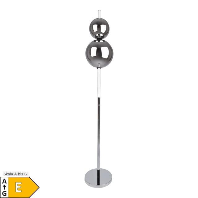 Näve LED Stehleuchte "NOVA" H: 149,7cm chrom