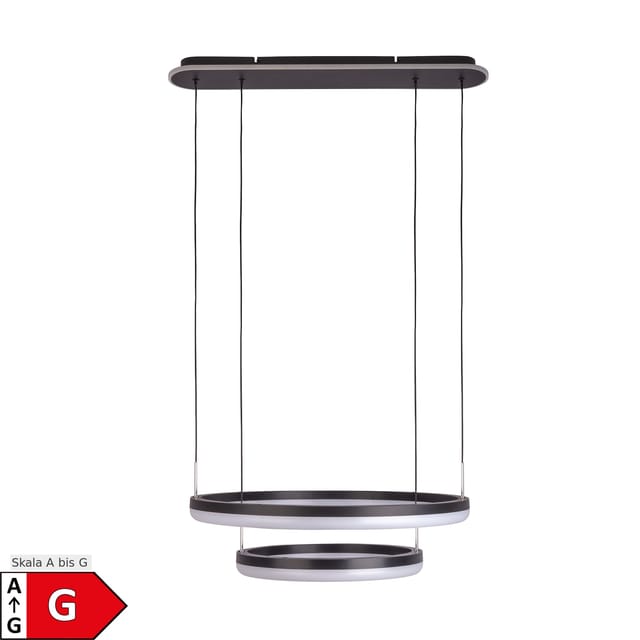Näve LED / CCT Pendelleuchte "CIRCULO" Ø: 60cm