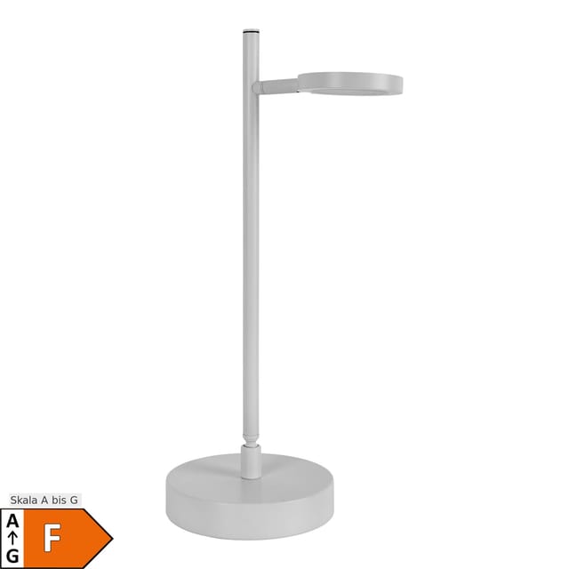 Näve LED Akku-/ Tischleuchte "LUPA" H: 45cm weiß