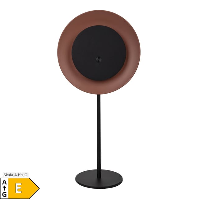 Näve 4in1 Akku-/Solar-/Tisch-/Hängeleuchte "SOLAN" H: 41,5cm mocha mousse