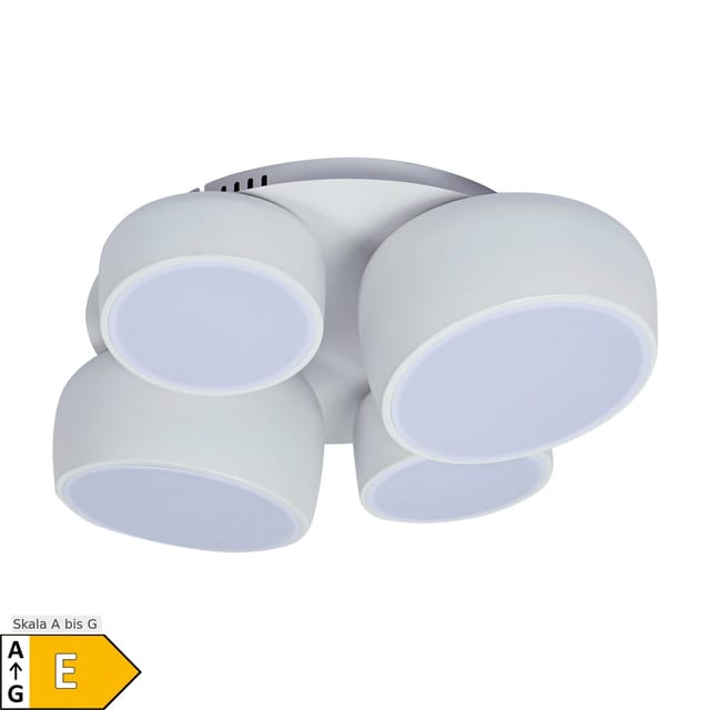 Näve 4er LED / CCT Deckenleuchte "ELIORA" L: 48cm