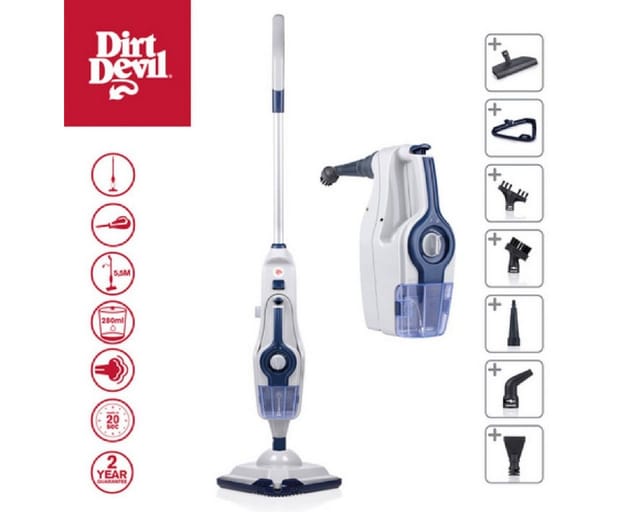 DIRT DEVIL Dampfreiniger DD7003, 1400-1600W