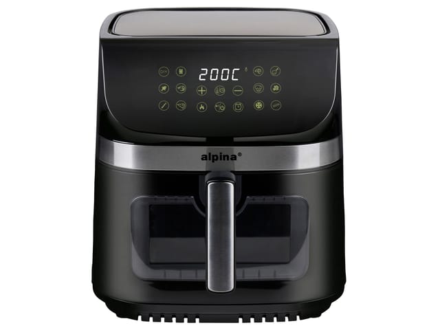 ALPINA Heißluftfritteuse, 9L, 1800W