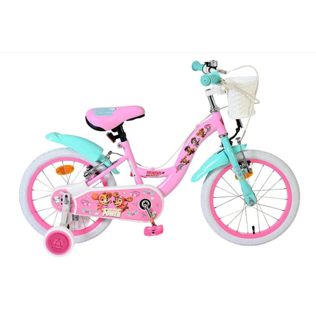 VOLARE Kinderfahrrad Paw Patrol, 16 Zoll, rosa